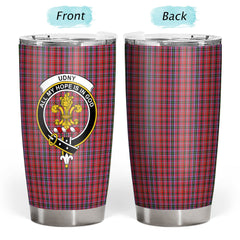 Clan Udny Tartan Crest Tumbler TW56 Clan Udny Tartan Today