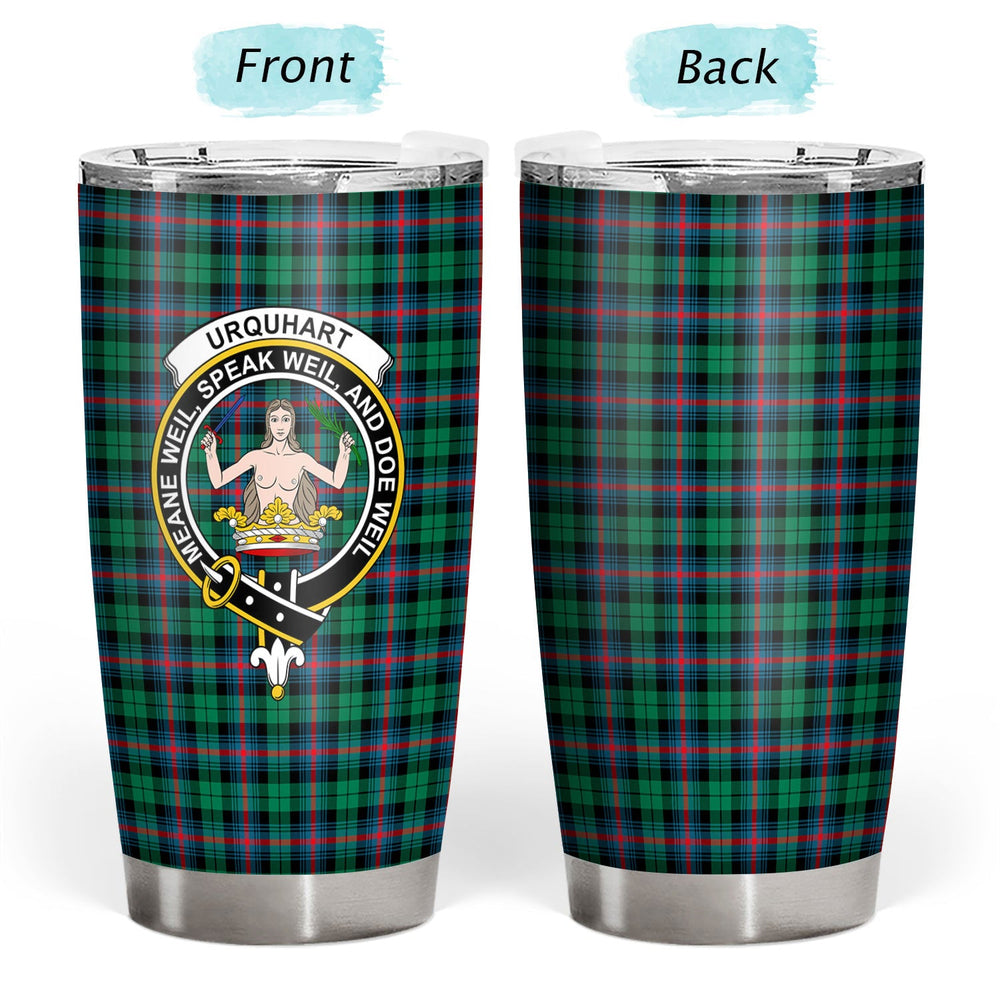 Clan Clan Urquhart Broad Red Ancient Tartan Crest Tumbler VV66 Clan Urquhart Tartan Today