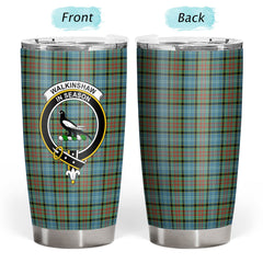 Clan Walkinshaw Tartan Crest Tumbler WH37 Clan Shaw Tartan Today