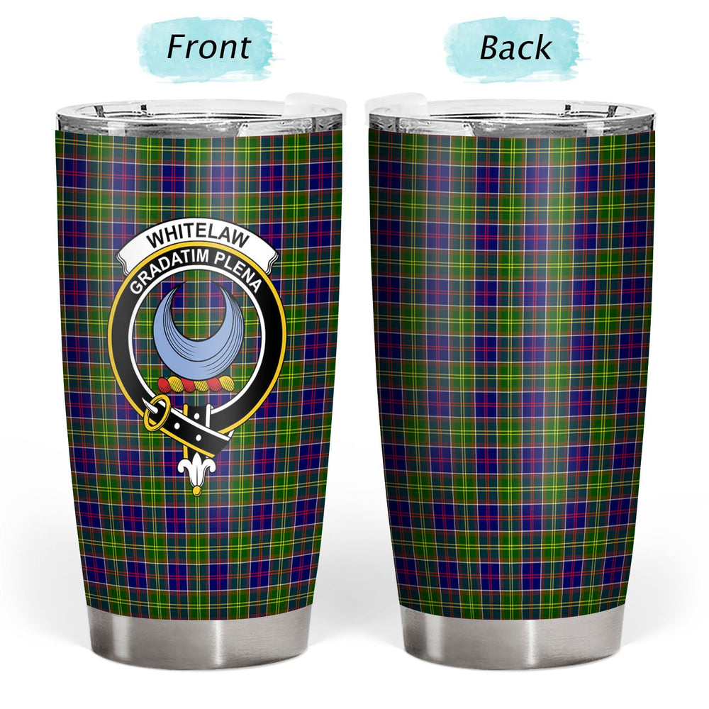 Clan Whitelaw Tartan Crest Tumbler KT56 Clan Whitelaw Tartan Today