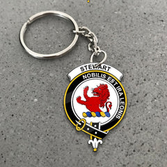 Clan Stewart (Stuart) Tartan Crest Keychain VT54 Clan Stewart Tartan Today