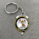 Clan Straiton Tartan Crest Keychain RI68 Clan Rait Tartan Today