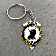 Clan Turnbull Tartan Crest Keychain LP26 Clan Turnbull Tartan Today