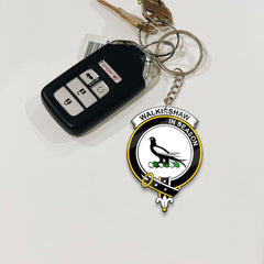Clan Walkinshaw Tartan Crest Keychain KS25 Clan Shaw Tartan Today