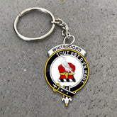 Clan Whiteford Tartan Crest Keychain QA79 Clan Hall Tartan Today