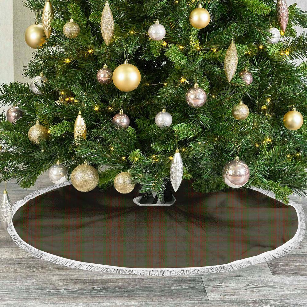 Clan Gray Tartan Christmas Tree Skirt GL71 Gray Tartan Tartan Christmas