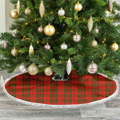 Clan Livingstone Tartan Christmas Tree Skirt FU24 Livingstone Tartan Tartan Christmas