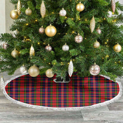 Clan MacPherson Modern Tartan Christmas Tree Skirt RH55 MacPherson Modern Tartan Tartan Christmas