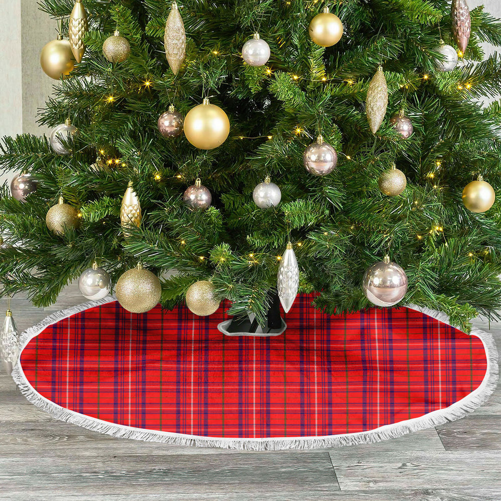 Clan Rose Modern Tartan Christmas Tree Skirt UT82 Rose Modern Tartan Tartan Christmas