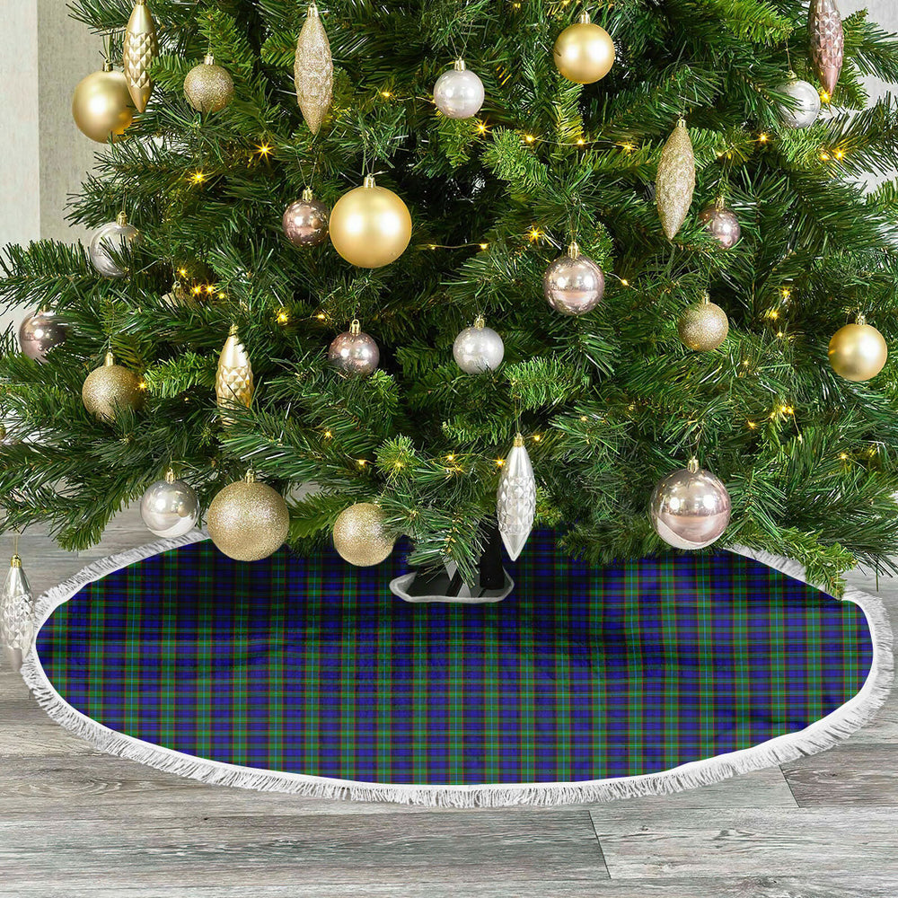 Clan Sempill Modern Tartan Christmas Tree Skirt DS58 Sempill Modern Tartan Tartan Christmas