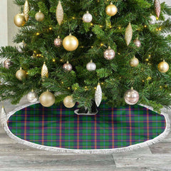 Clan Young Modern Tartan Christmas Tree Skirt II50 Young Modern Tartan Tartan Christmas