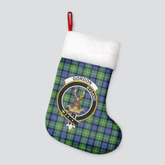 Clan Gordon Old Ancient Tartan Crest Christmas Stocking NV61 Gordon Old Ancient Tartan Tartan Stocking