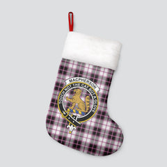 Clan MacPherson Hunting Modern Tartan Crest Christmas Stocking DL15 MacPherson Hunting Modern Tartan Tartan Stocking