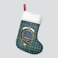 Clan Rose Hunting Ancient Tartan Crest Christmas Stocking TQ62 Rose Hunting Ancient Tartan Tartan Stocking