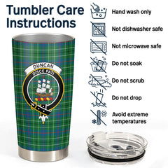 Clan Duncan Ancient Tartan Crest Tumbler AI57 Clan Duncan Tartan Today