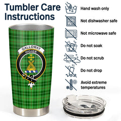Clan Galloway District Tartan Crest Tumbler ZQ43 Clan Galloway Tartan Today