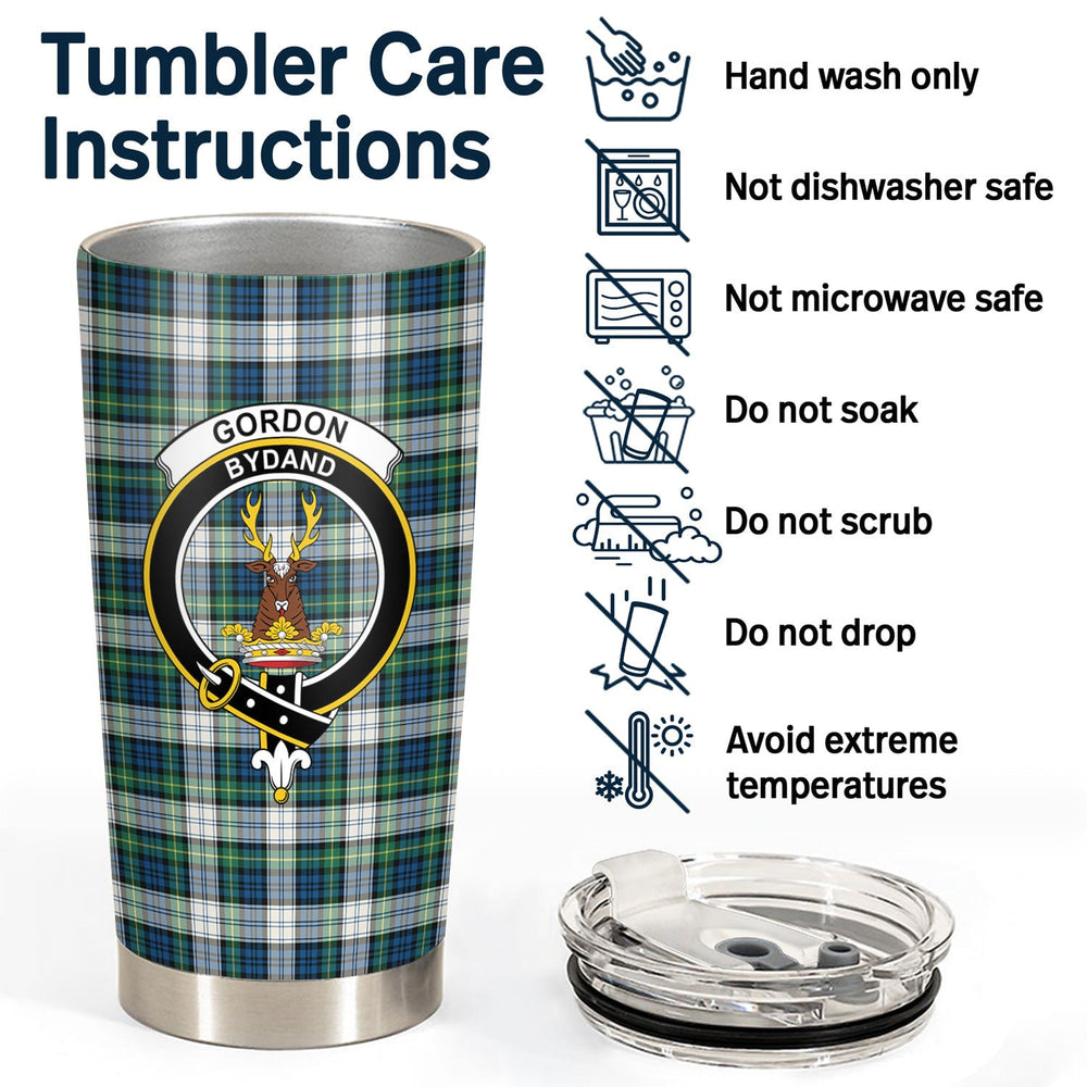 Clan Gordon Dress Ancient Tartan Crest Tumbler CN27 Clan Gordon Tartan Today