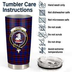 Clan Home Modern Tartan Crest Tumbler JP54 Clan Home/Hume Tartan Today