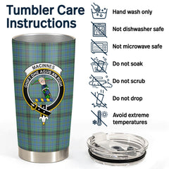 Clan MacInnes Ancient Tartan Crest Tumbler BA30 Clan MacInnes Tartan Today
