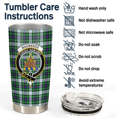 Clan MacKenzie Dress Modern Tartan Crest Tumbler OZ27 Clan MacKenzie Clan MacKenzie
