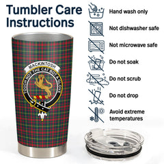 Clan MacKintosh Hunting Modern Tartan Crest Tumbler KI47 Clan MacKintosh / MacIntosh Tartan Today