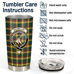 Clan MacMillan Old Modern Tartan Crest Tumbler GX89 Clan MacMillan Tartan Today