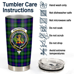 Clan MacThomas Modern Tartan Crest Tumbler AD17 Clan MacThomas Tartan Today