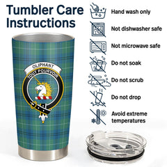 Clan Oliphant Ancient Tartan Crest Tumbler QW42 Clan Oliphant Tartan Today