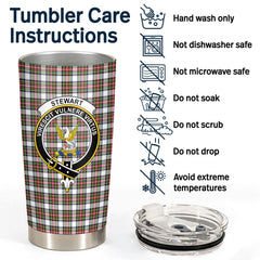 Clan Stewart Dress Modern Tartan Crest Tumbler MR40 Clan Stewart Tartan Today
