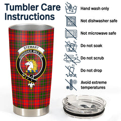 Clan Stewart of Appin Modern Tartan Crest Tumbler JU24 Clan Stewart of Appin Tartan Today
