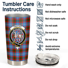 Clan Trotter Tartan Crest Tumbler BQ79 Clan Trotter Tartan Today