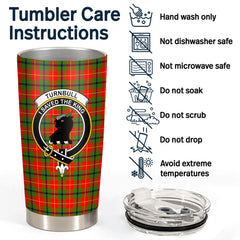 Clan Turnbull Dress Tartan Crest Tumbler CM33 Clan Turnbull Tartan Today