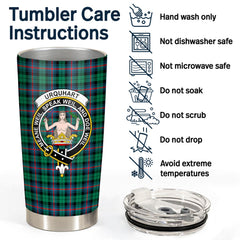 Clan Clan Urquhart Broad Red Ancient Tartan Crest Tumbler VV66 Clan Urquhart Tartan Today