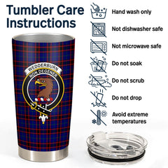 Clan Wedderburn Tartan Crest Tumbler HS81 Clan Wedderburn Tartan Today