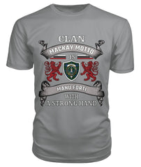 Clan Mackay Family Tartan 2D T-Shirt - Special VersionVO11 Mackay Tartan 2D T-Shirt - Special Version Tartan T-Shirt Storm Grey S Mackay Tartan 2D T-Shirt - Special Version