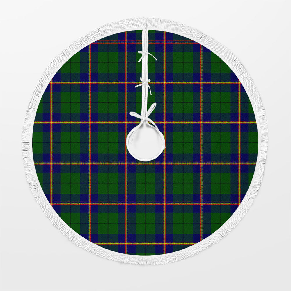 Clan Carmichael Modern Tartan Christmas Tree Skirt QH43 Carmichael Modern Tartan Tartan Christmas