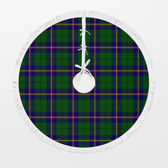 Clan Carmichael Modern Tartan Christmas Tree Skirt QH43 Carmichael Modern Tartan Tartan Christmas