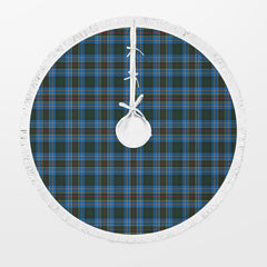 Clan Cockburn Modern Tartan Christmas Tree Skirt RJ82 Cockburn Modern Tartan Tartan Christmas