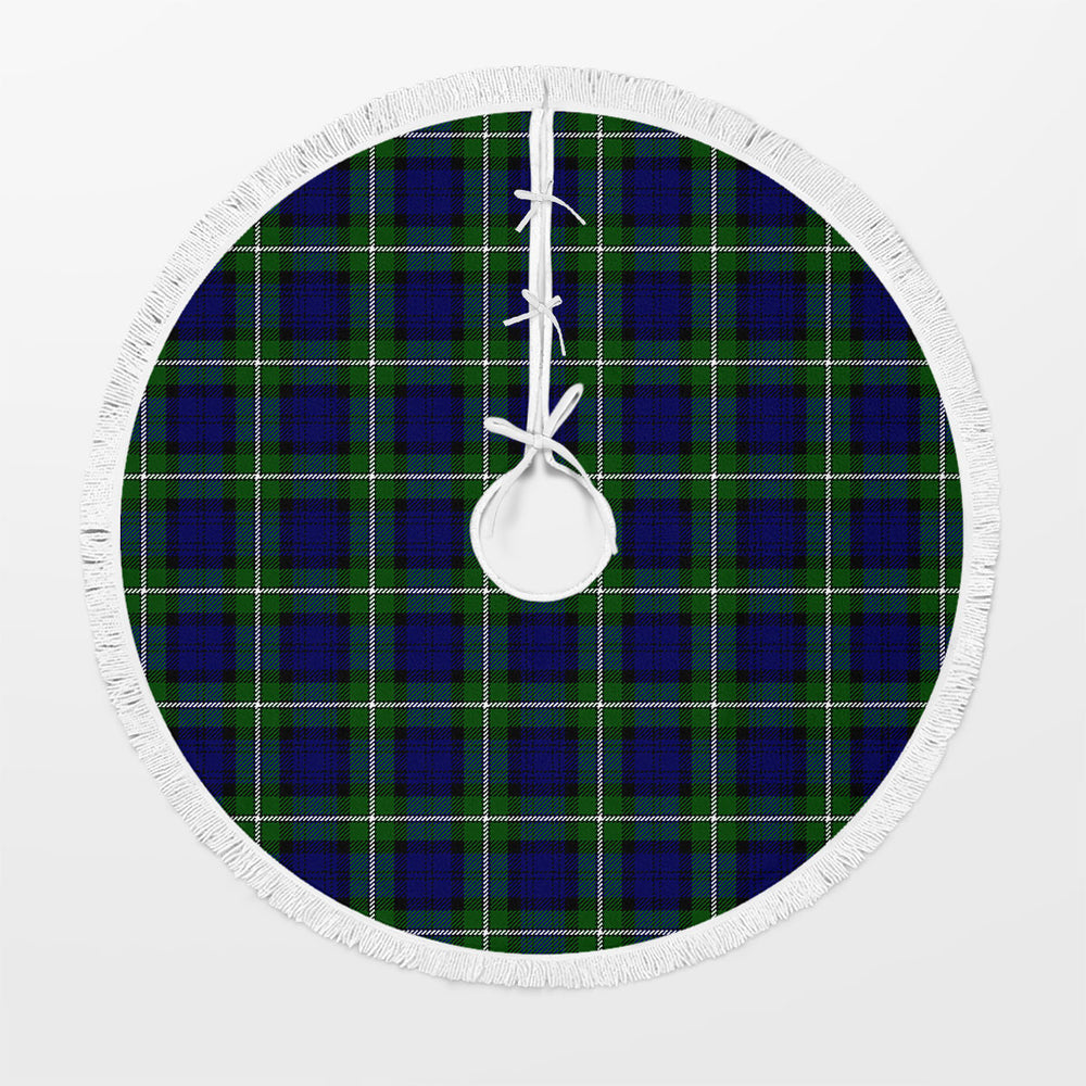 Clan Forbes Modern Tartan Christmas Tree Skirt UW14 Forbes Modern Tartan Tartan Christmas