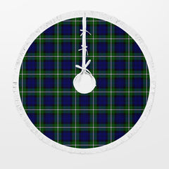 Clan Forbes Modern Tartan Christmas Tree Skirt UW14 Forbes Modern Tartan Tartan Christmas