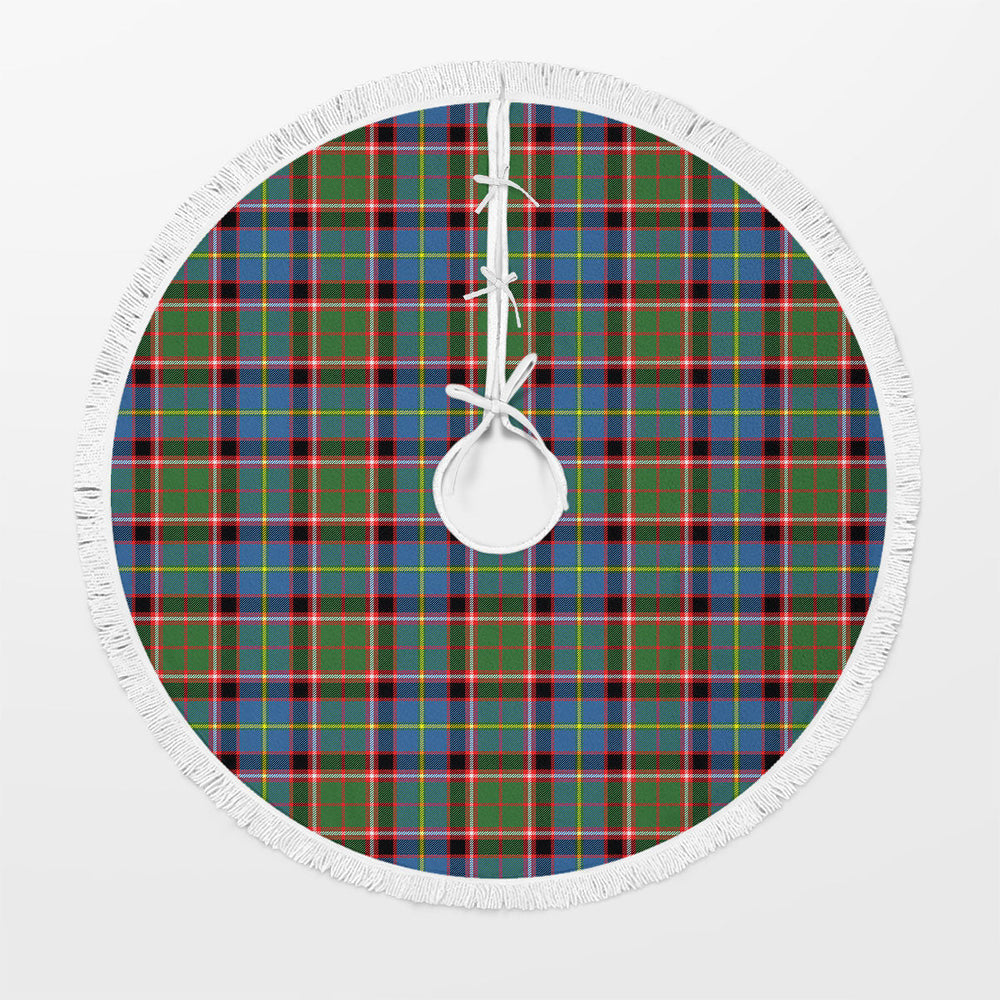 Clan Glass Tartan Christmas Tree Skirt GI34 Glass Tartan Tartan Christmas