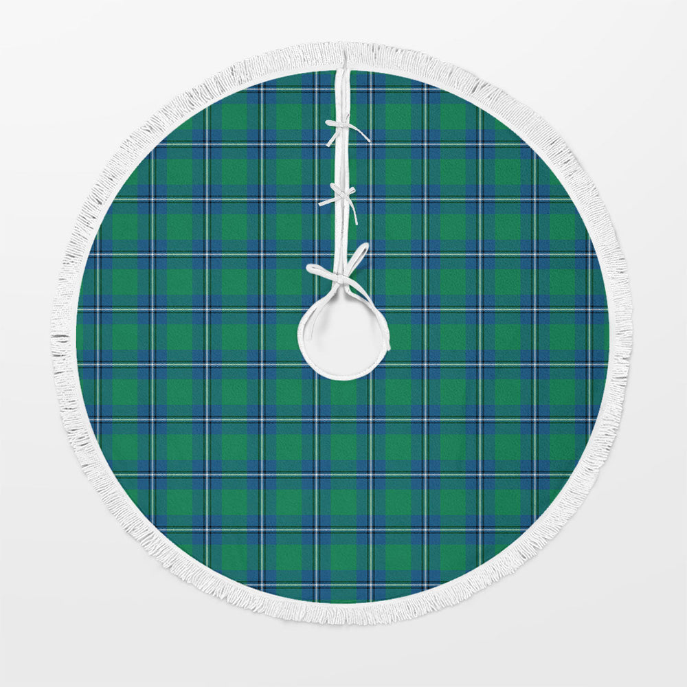 Clan Irvine Ancient Tartan Christmas Tree Skirt SK78 Irvine Ancient Tartan Tartan Christmas