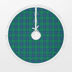 Clan Irvine Ancient Tartan Christmas Tree Skirt SK78 Irvine Ancient Tartan Tartan Christmas