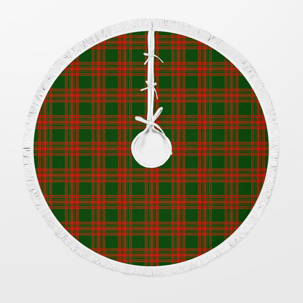 Clan Menzies Green Modern Tartan Christmas Tree Skirt GG20 Menzies Green Modern Tartan Tartan Christmas