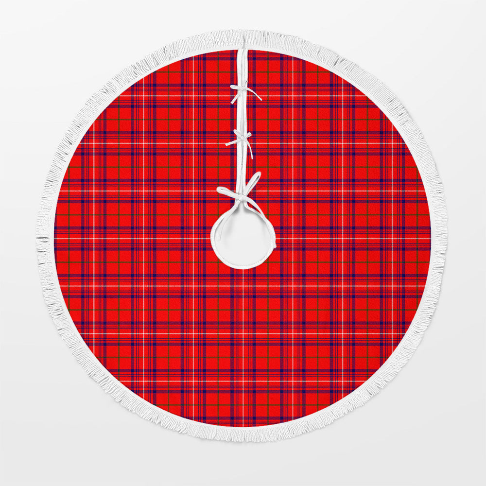 Clan Rose Modern Tartan Christmas Tree Skirt UT82 Rose Modern Tartan Tartan Christmas