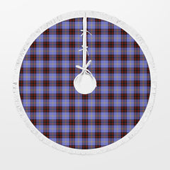 Clan Rutherford Tartan Christmas Tree Skirt WV42 Rutherford Tartan Tartan Christmas