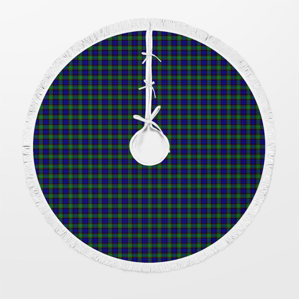 Clan Sempill Modern Tartan Christmas Tree Skirt DS58 Sempill Modern Tartan Tartan Christmas