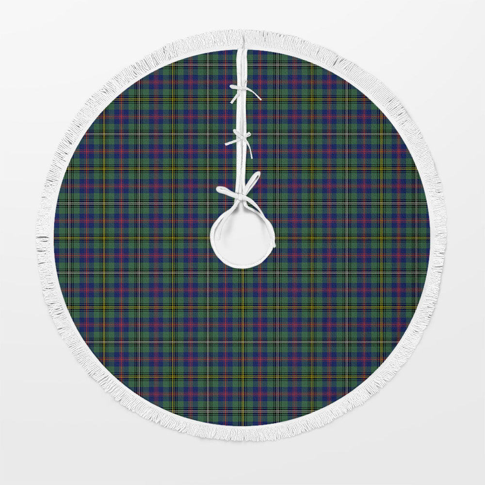 Clan Wood Tartan Christmas Tree Skirt QN64 Wood Tartan Tartan Christmas