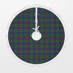 Clan Wood Tartan Christmas Tree Skirt QN64 Wood Tartan Tartan Christmas
