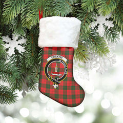 Clan Erskine Modern Tartan Crest Christmas Stocking QJ27 Erskine Modern Tartan Tartan Stocking